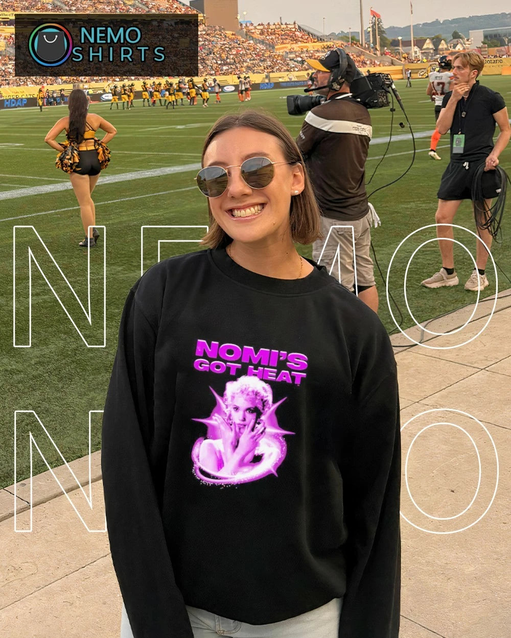 Showgirls Nomi's Got Heat - Adult & Kids T-Shirts, Sweatshirts & Hoodies apparel design preview 5