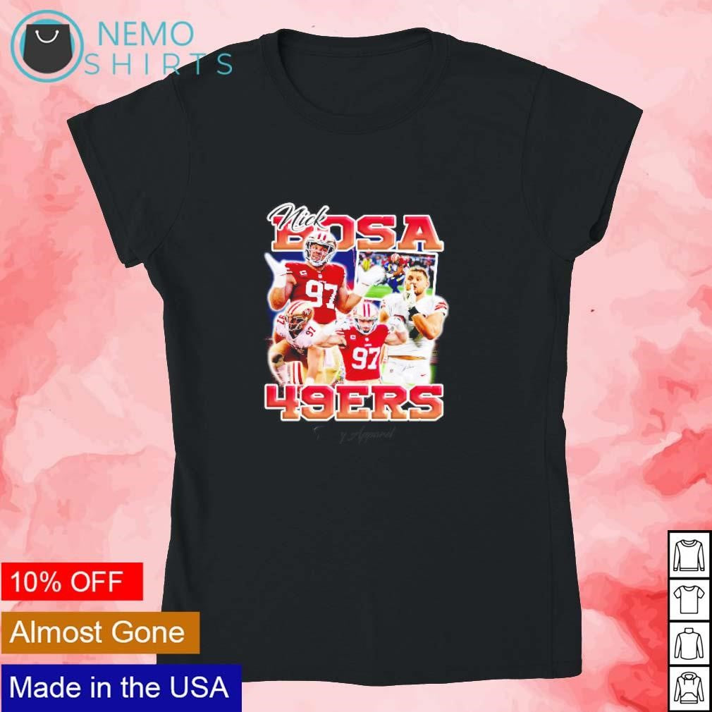 Nick Bosa SF 49ers graphic - Adult & Kids T-Shirts, Sweatshirts & Hoodies apparel design preview 4
