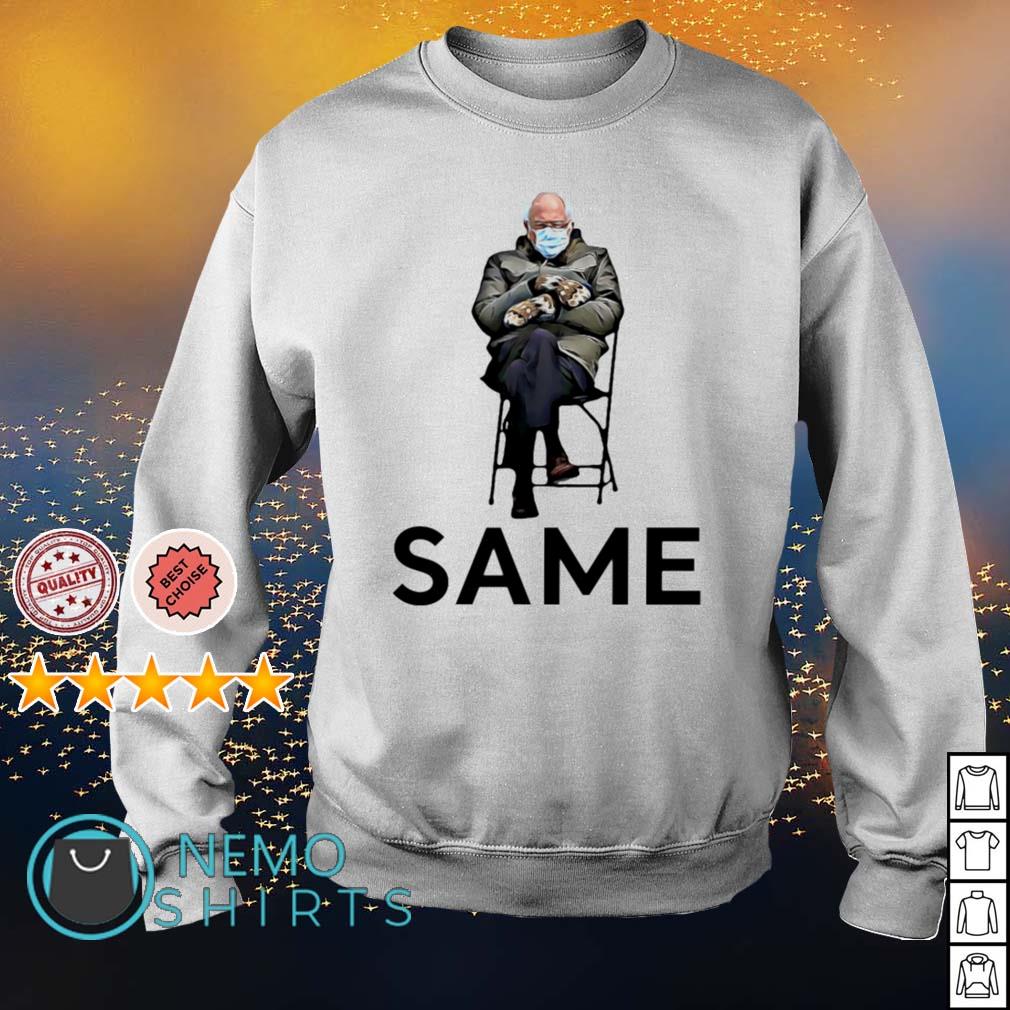 Senator Bernie same - Adult & Kids T-Shirts, Sweatshirts & Hoodies apparel design preview 4