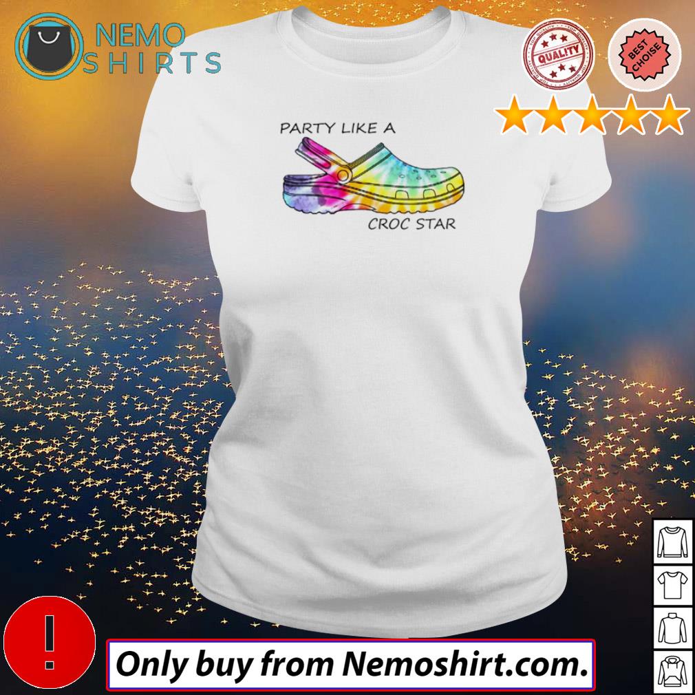 LGBT party like a croc star - Adult & Kids T-Shirts, Sweatshirts & Hoodies apparel design preview 3