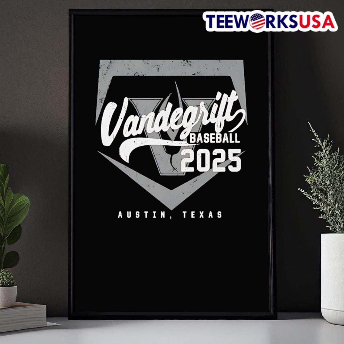 Crown Trio Vandegrift High School Baseball 2025 - Adult & Kids T-Shirts, Sweatshirts & Hoodies apparel design preview 5