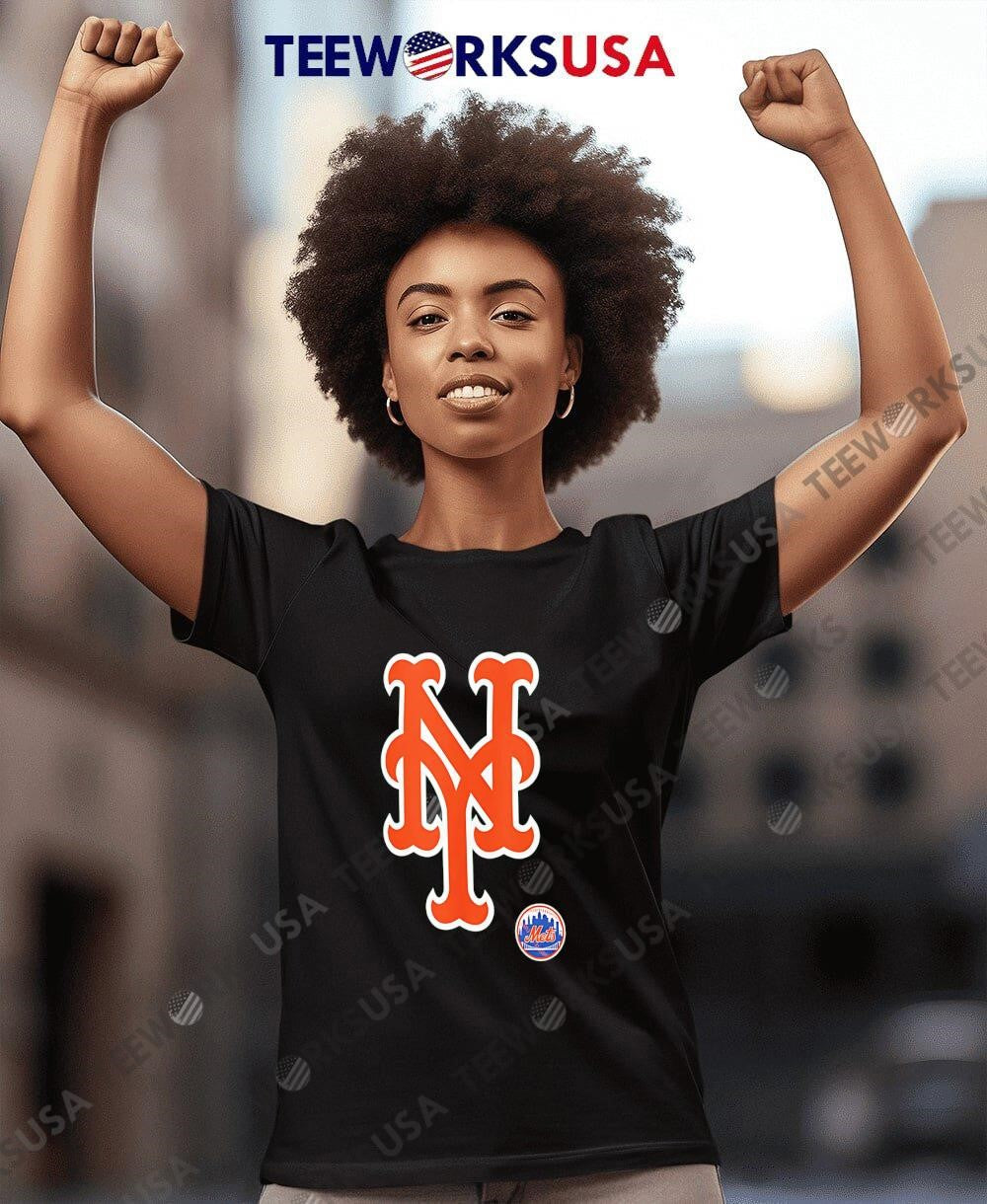 NY New York Mets logo - Adult & Kids T-Shirts, Sweatshirts & Hoodies apparel design preview 7