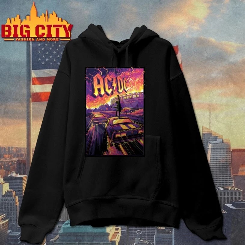 ACDC December 4 2025 At Optus Stadium Show Poster - Adult & Kids T-Shirts, Sweatshirts & Hoodies apparel design preview 2