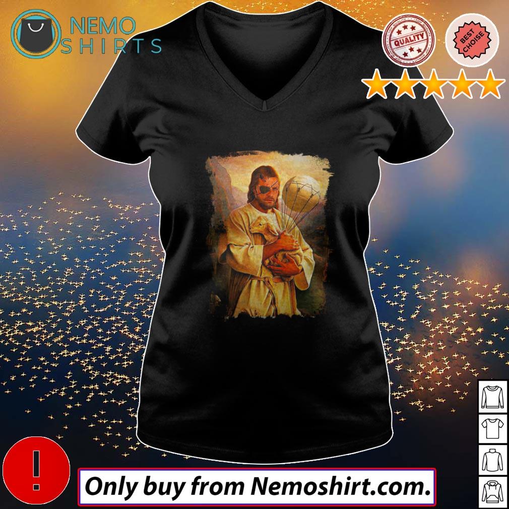 Big Boss Jesus hug Sheep - Adult & Kids T-Shirts, Sweatshirts & Hoodies apparel design preview 5