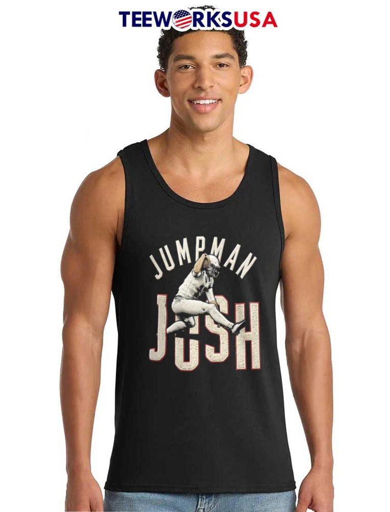 Tomcats Josh Allen football player jumping over - Adult & Kids T-Shirts, Sweatshirts & Hoodies apparel design preview 6