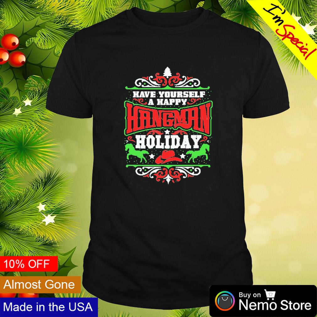 Have yourself a happy Hangman holiday Adam Page 2022 - Adult & Kids T-Shirts, Sweatshirts & Hoodies apparel design preview 1