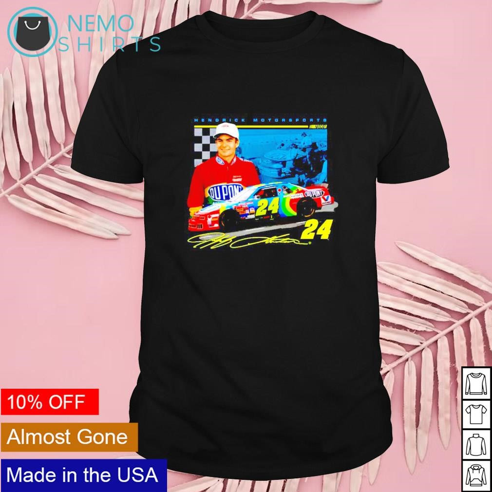 Jeff Gordon Hendrick Motorsports team legends car - Adult & Kids T-Shirts, Sweatshirts & Hoodies apparel design preview 1