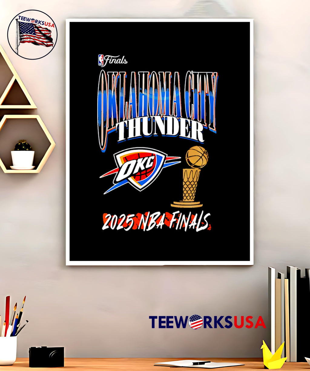 Western Conference Champions 2025 Oklahoma City - Adult & Kids T-Shirts, Sweatshirts & Hoodies apparel design preview 5