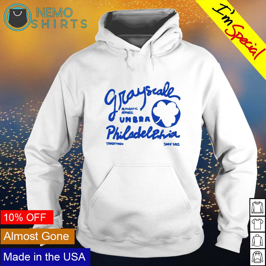 Grayscale umbra Philadelphia - Adult & Kids T-Shirts, Sweatshirts & Hoodies apparel design preview 2
