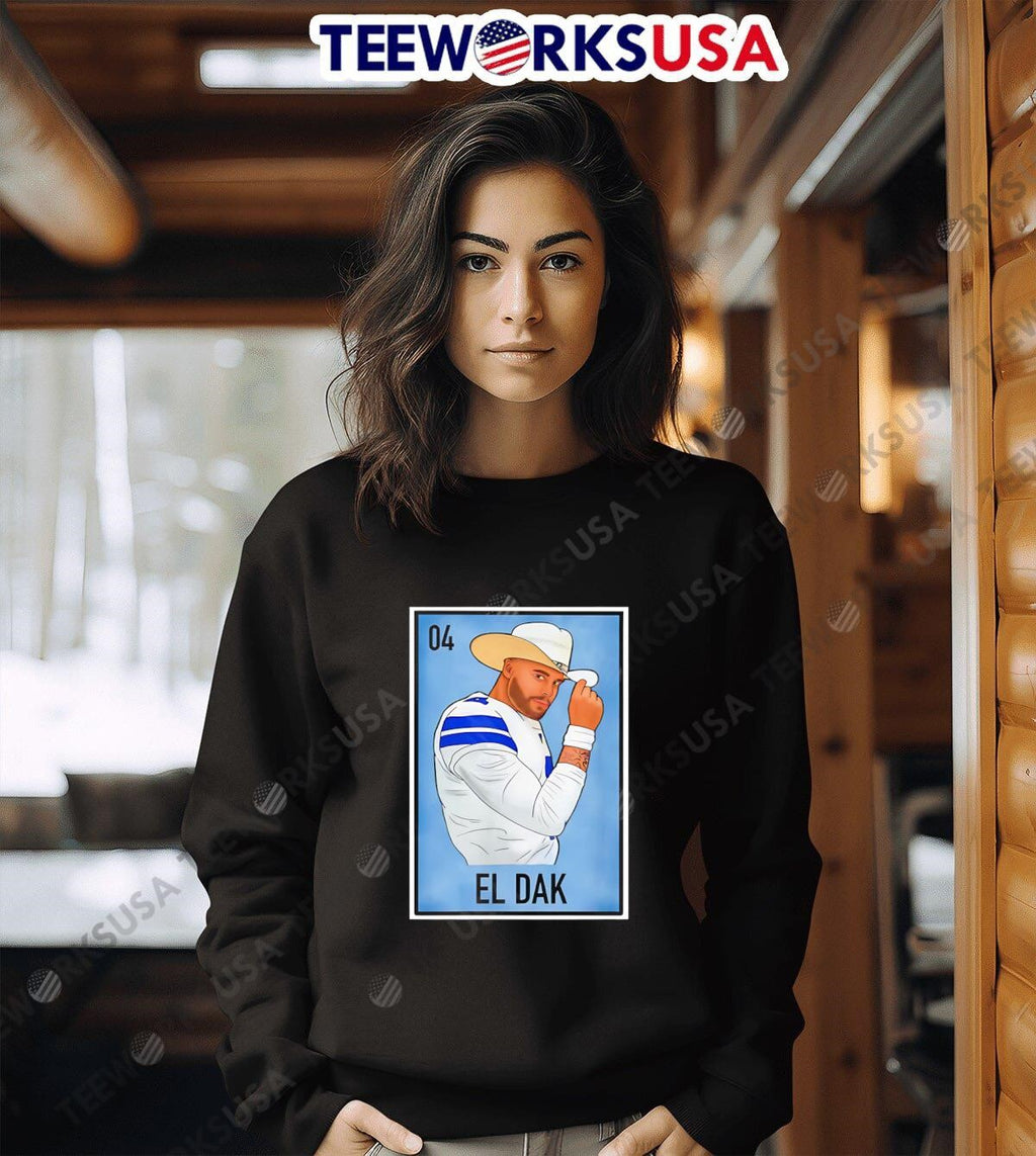Dak Loteria cowboy - Adult & Kids T-Shirts, Sweatshirts & Hoodies apparel design preview 3