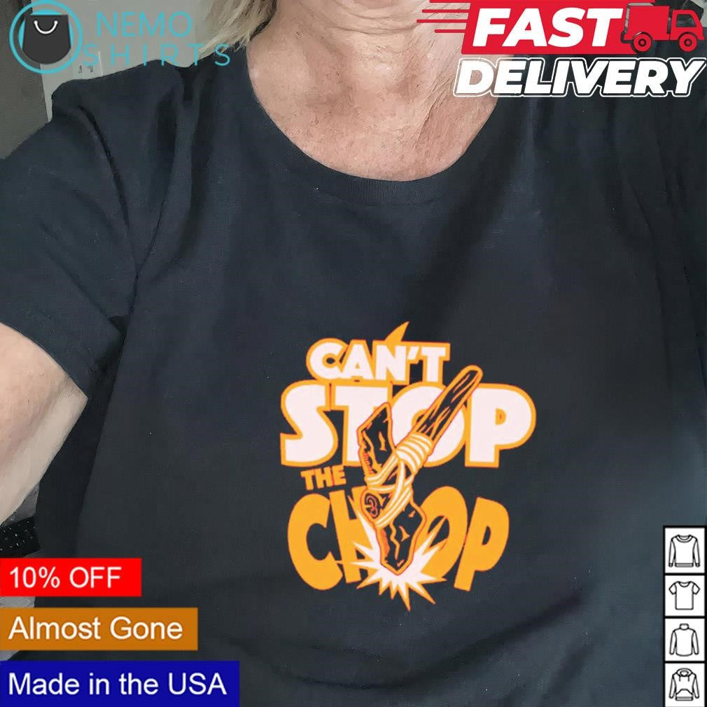 Can't stop the chop Kansas City Chiefs - Adult & Kids T-Shirts, Sweatshirts & Hoodies apparel design preview 2