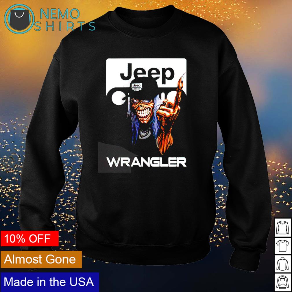 Jeep Maiden Skull wrangler - Adult & Kids T-Shirts, Sweatshirts & Hoodies apparel design preview 4