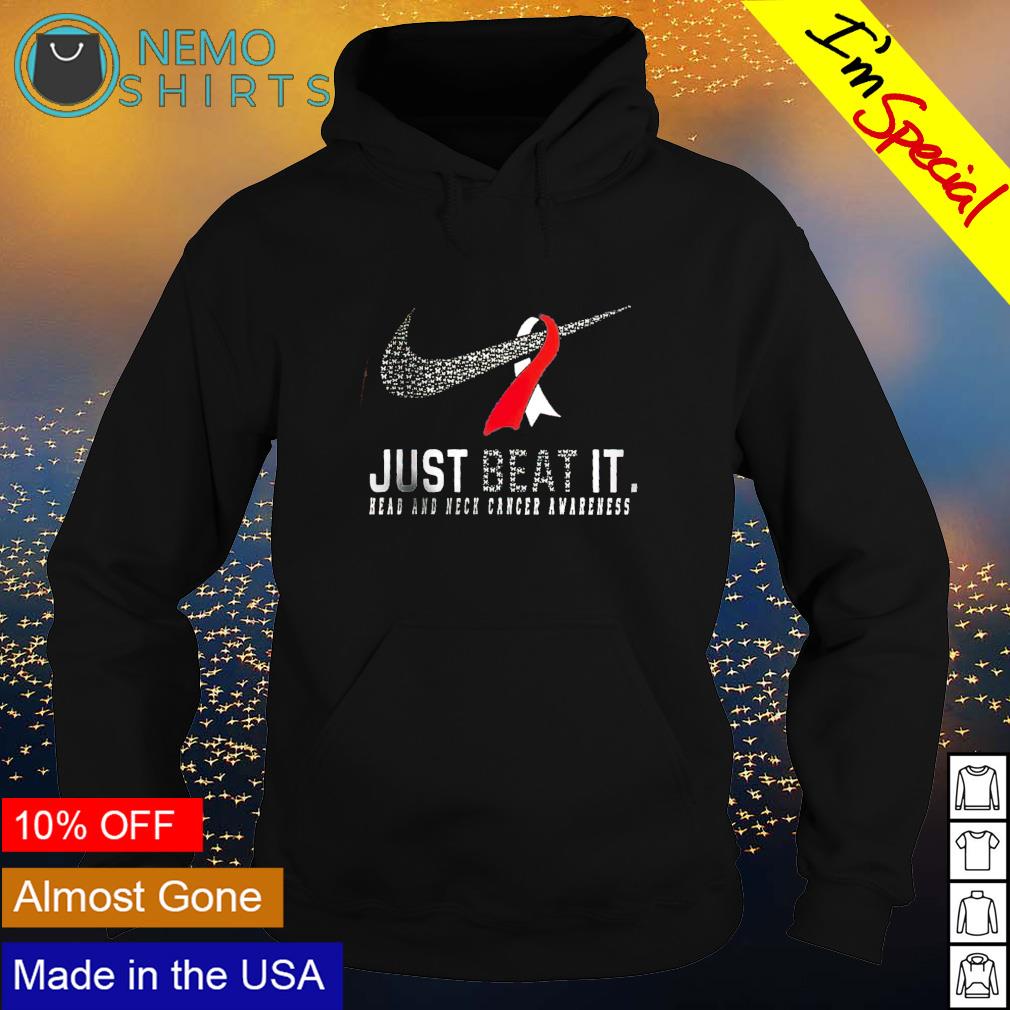 Just beat it head and neck cancer awareness - Adult & Kids T-Shirts, Sweatshirts & Hoodies apparel design preview 2