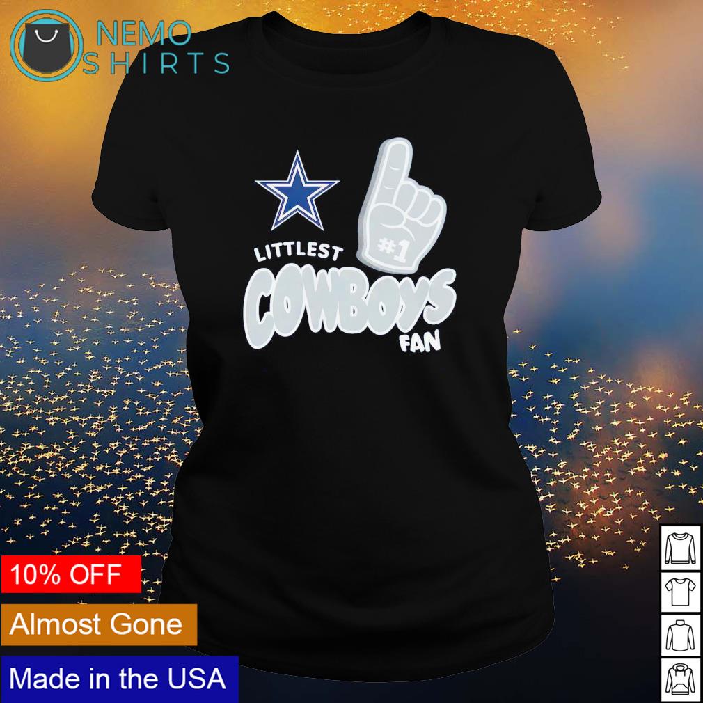 Dallas Cowboys infant littlest fan - Adult & Kids T-Shirts, Sweatshirts & Hoodies apparel design preview 3
