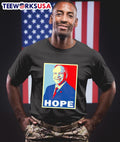Tim Walz iconic Hope art - Adult & Kids T-Shirts, Sweatshirts & Hoodies apparel design preview 1