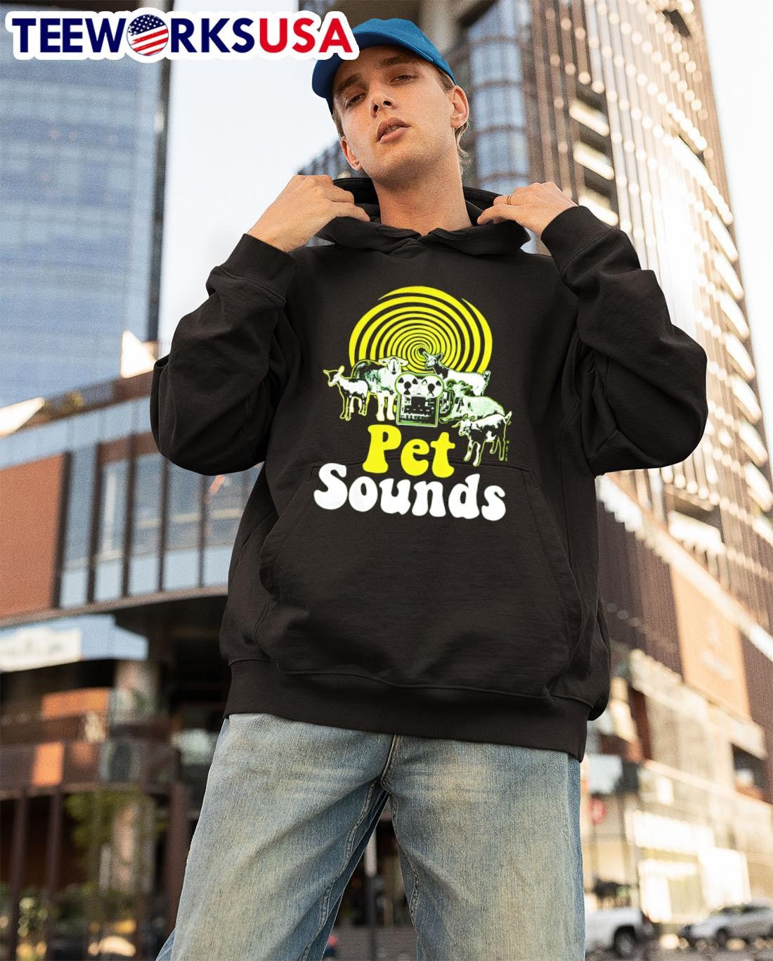 Pet Sounds Brian Wilson Beach Boys - Adult & Kids T-Shirts, Sweatshirts & Hoodies apparel design preview 3