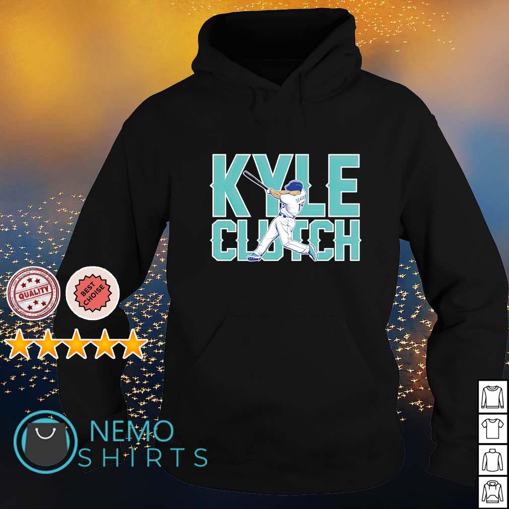 Seattle Mariners Kyle Seager playing - Adult & Kids T-Shirts, Sweatshirts & Hoodies apparel design preview 2