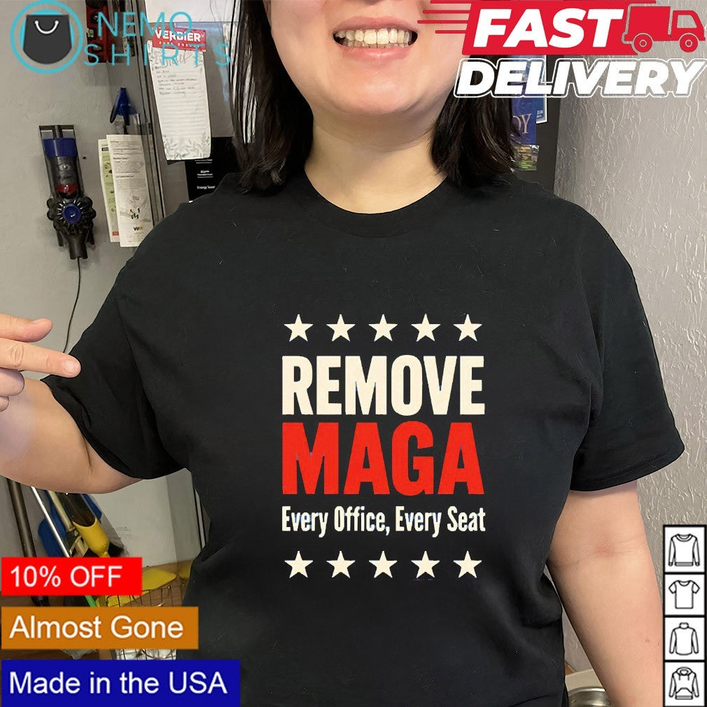 Remove Maga every office seat - Adult & Kids T-Shirts, Sweatshirts & Hoodies apparel design preview 3