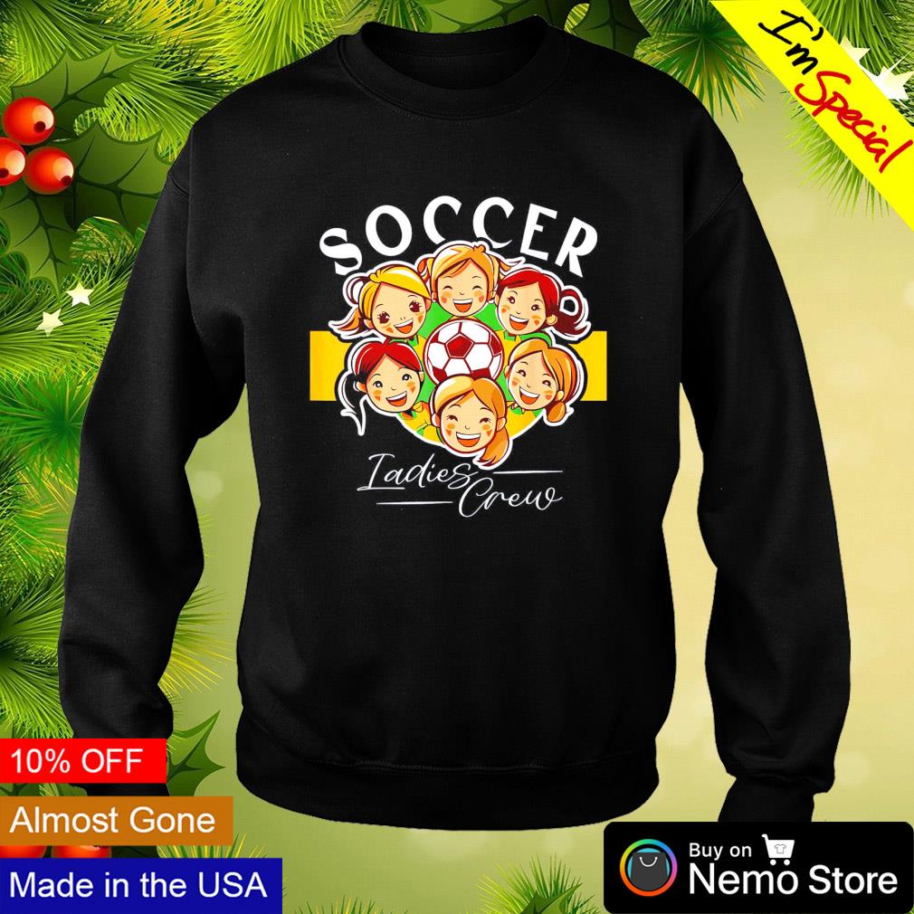 Soccer ladies crew chibi - Adult & Kids T-Shirts, Sweatshirts & Hoodies apparel design preview 4