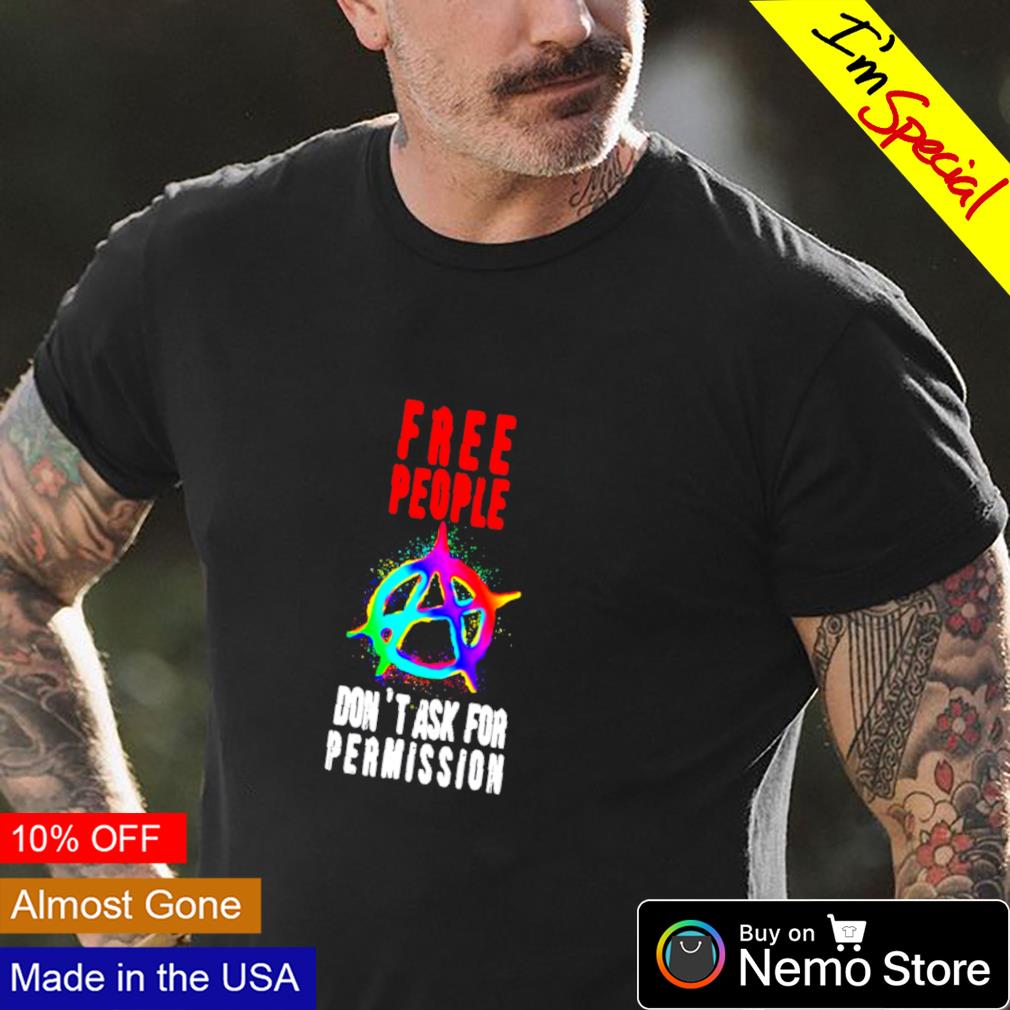 Anarchy Signs Freedom Punks Punk Rock - Adult & Kids T-Shirts, Sweatshirts & Hoodies apparel design preview 4