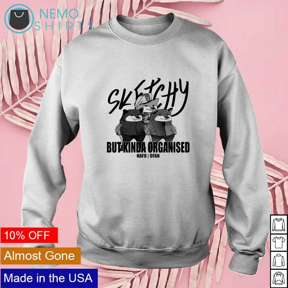 Sketchy but kinda organized NAFO - Adult & Kids T-Shirts, Sweatshirts & Hoodies apparel design preview 3