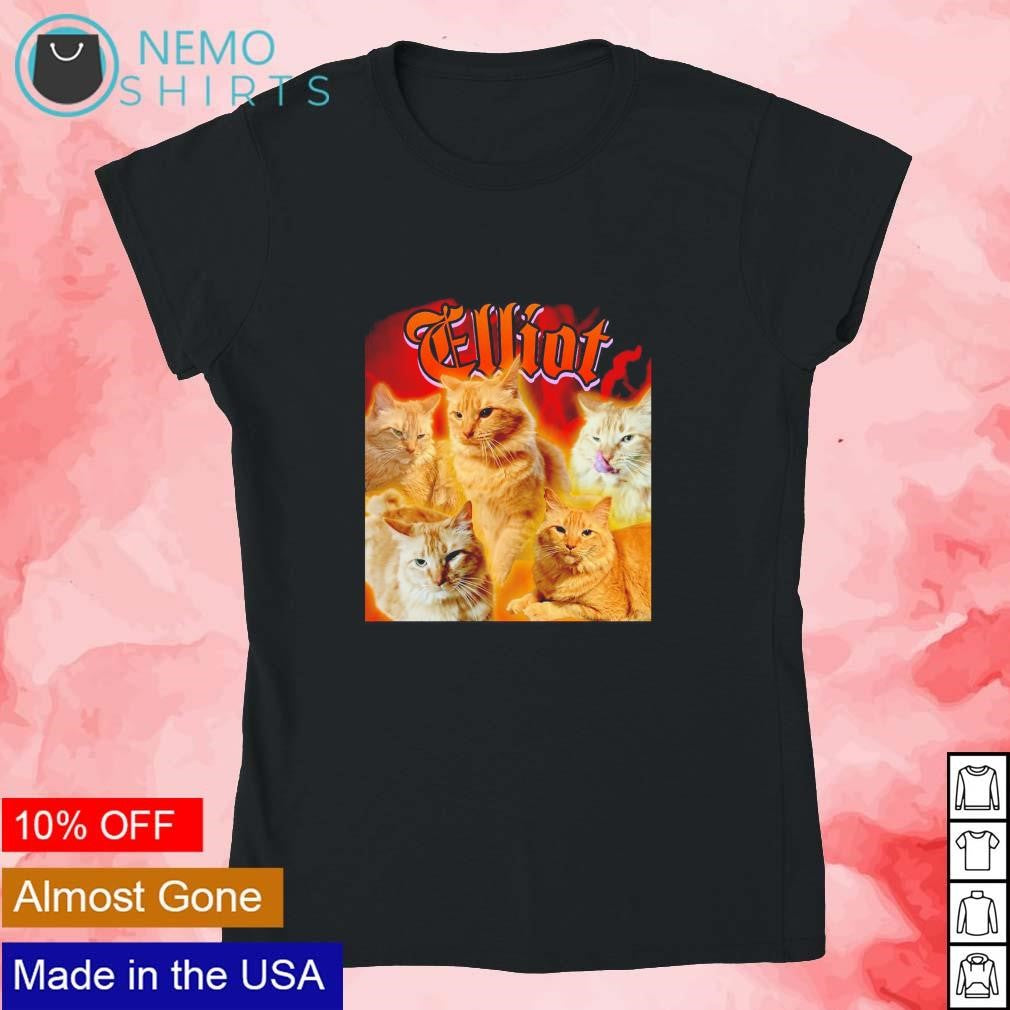 Elliot gangster cat - Adult & Kids T-Shirts, Sweatshirts & Hoodies apparel design preview 4
