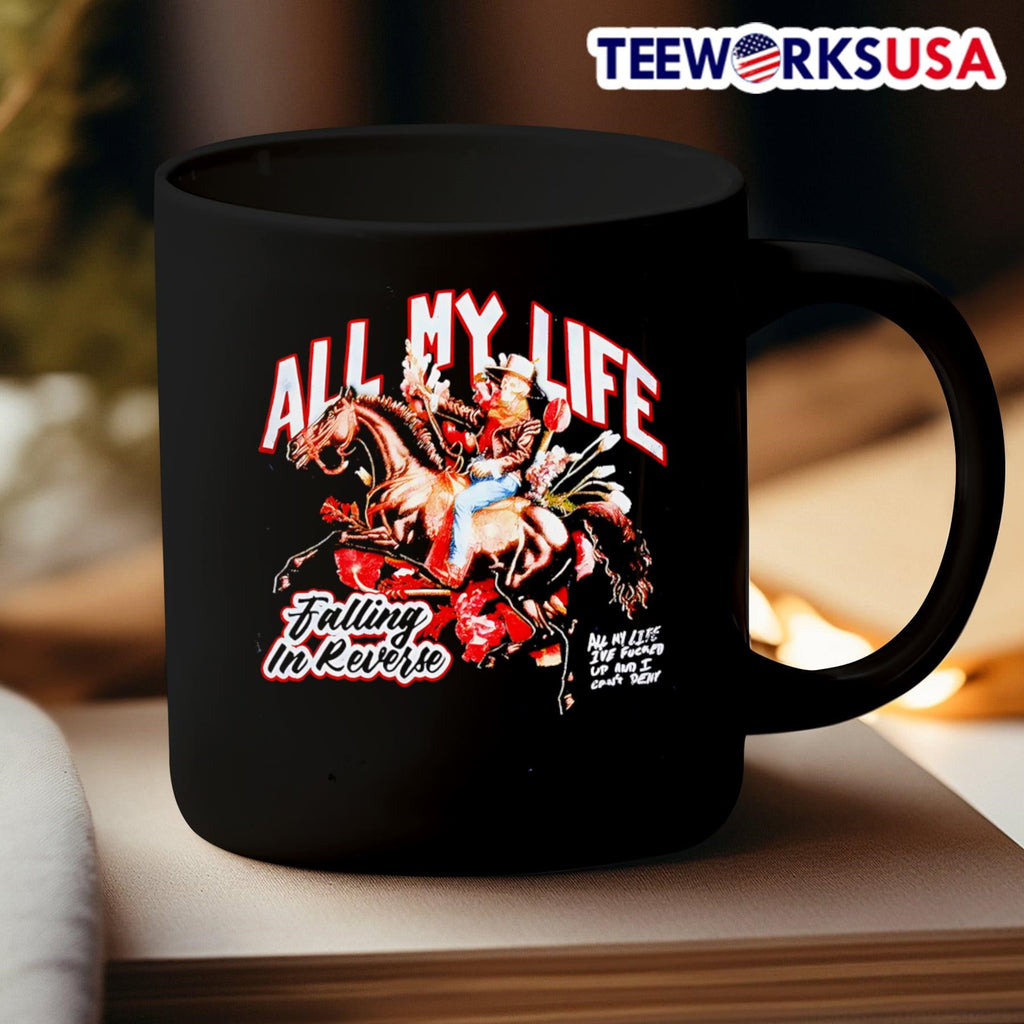 Falling In Reverse All My Life Mineral - Adult & Kids T-Shirts, Sweatshirts & Hoodies apparel design preview 3