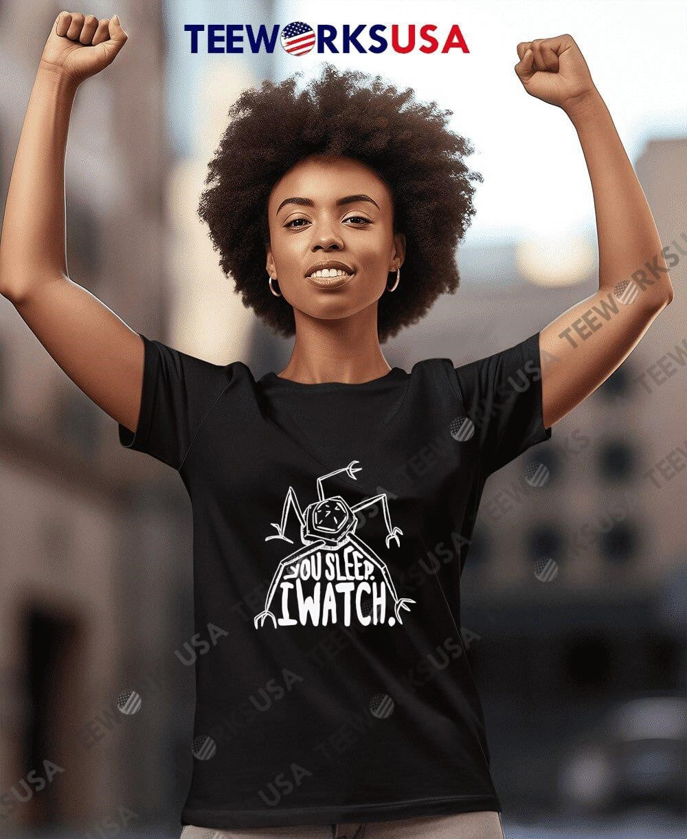 You Sleep I Watch - Adult & Kids T-Shirts, Sweatshirts & Hoodies apparel design preview 7