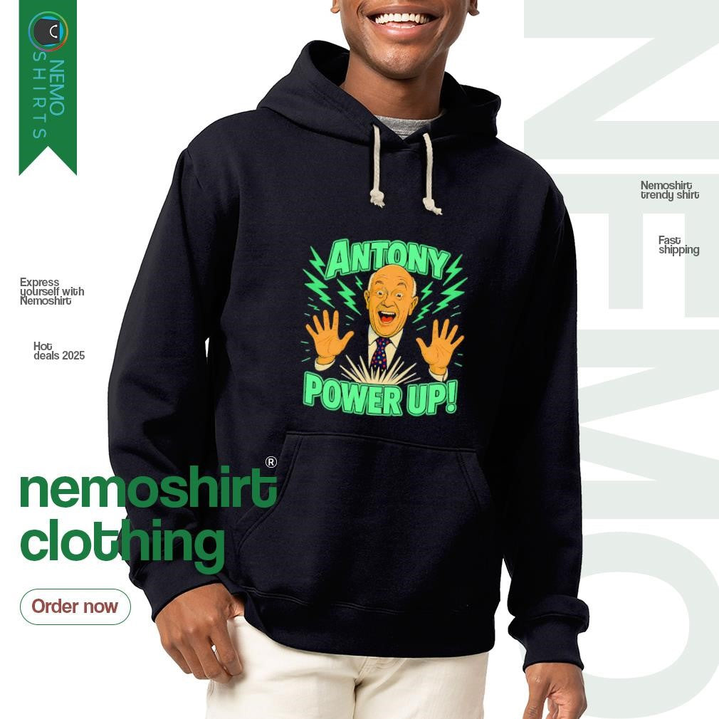 Antony Green power up - Adult & Kids T-Shirts, Sweatshirts & Hoodies apparel design preview 2