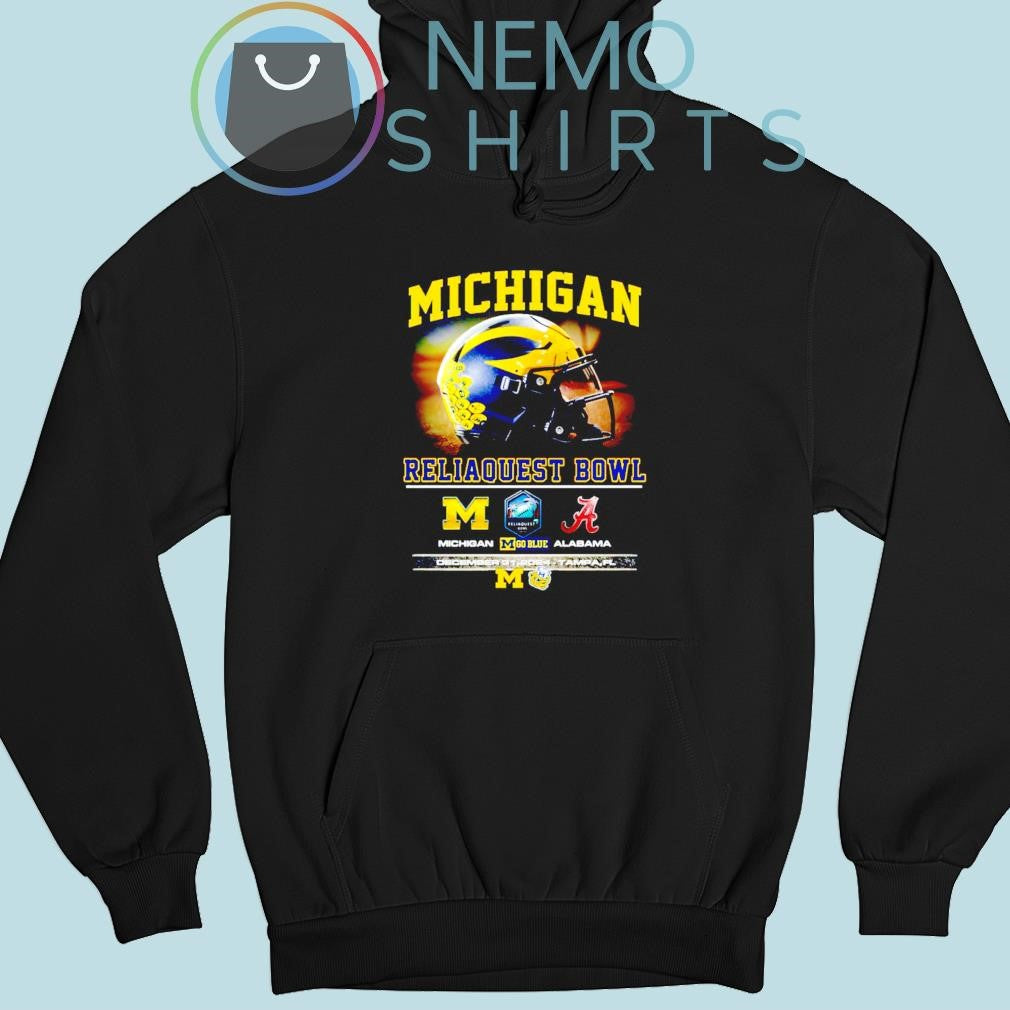 Michigan Wolverines Reliaquest Bowl go Blue December - Adult & Kids T-Shirts, Sweatshirts & Hoodies apparel design preview 2