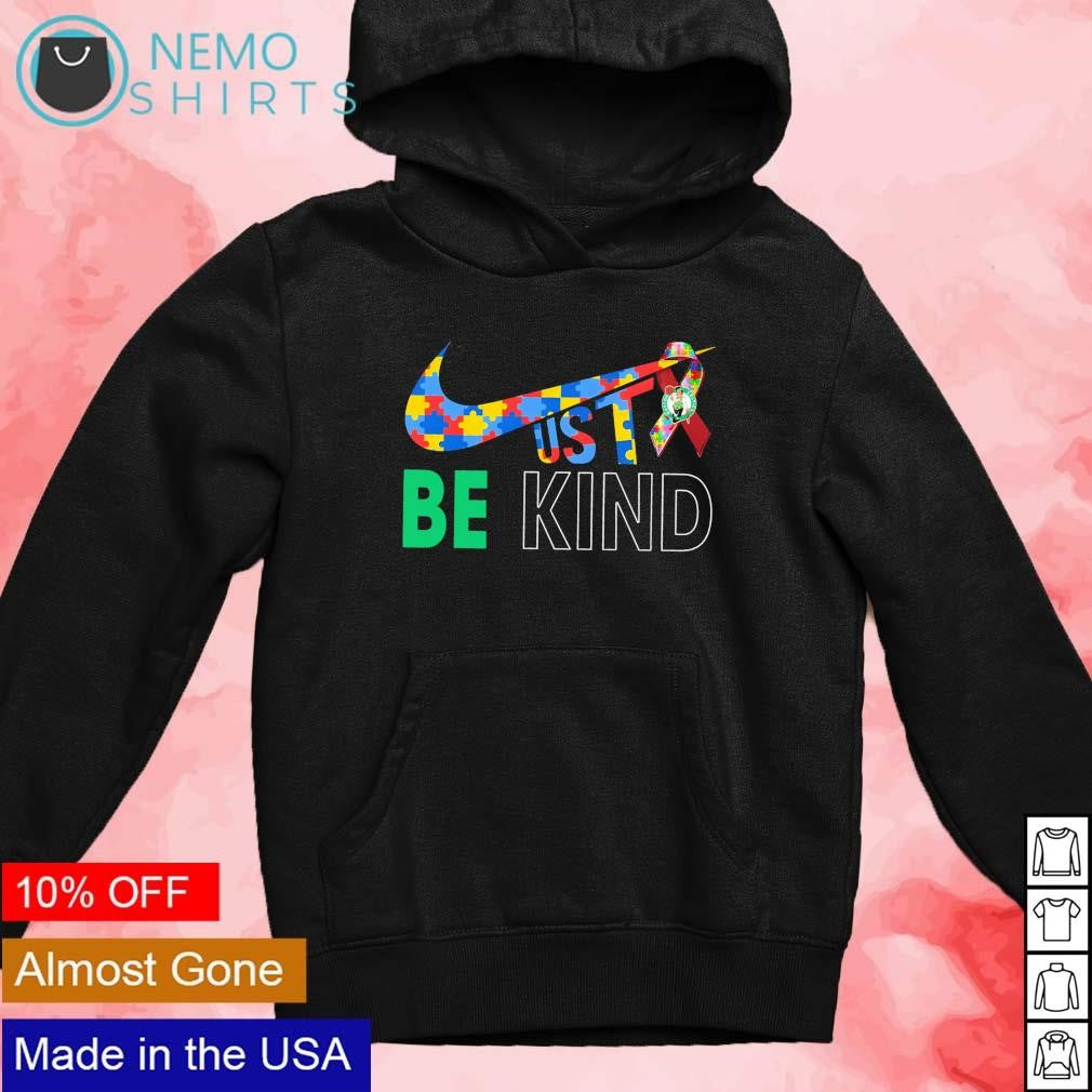 Boston Celtics autism just be kind - Adult & Kids T-Shirts, Sweatshirts & Hoodies apparel design preview 4