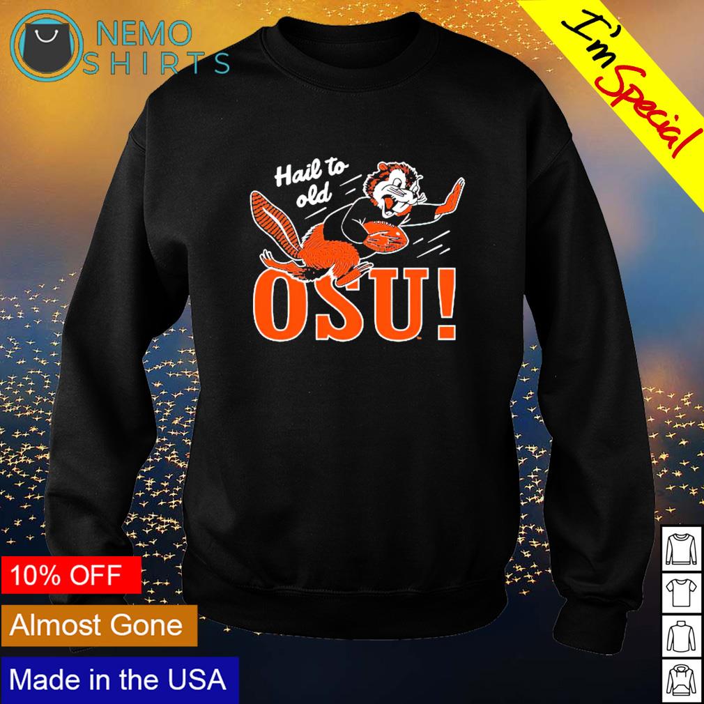 Oregon State Beavers hail to old OSU - Adult & Kids T-Shirts, Sweatshirts & Hoodies apparel design preview 4
