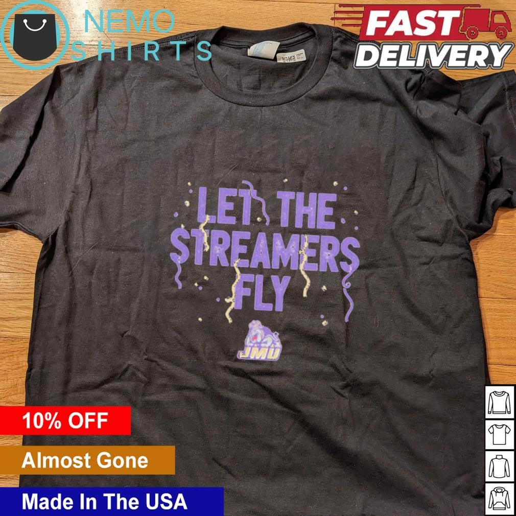 Let the streamers fly James Madison Dukes - Adult & Kids T-Shirts, Sweatshirts & Hoodies apparel design preview 4