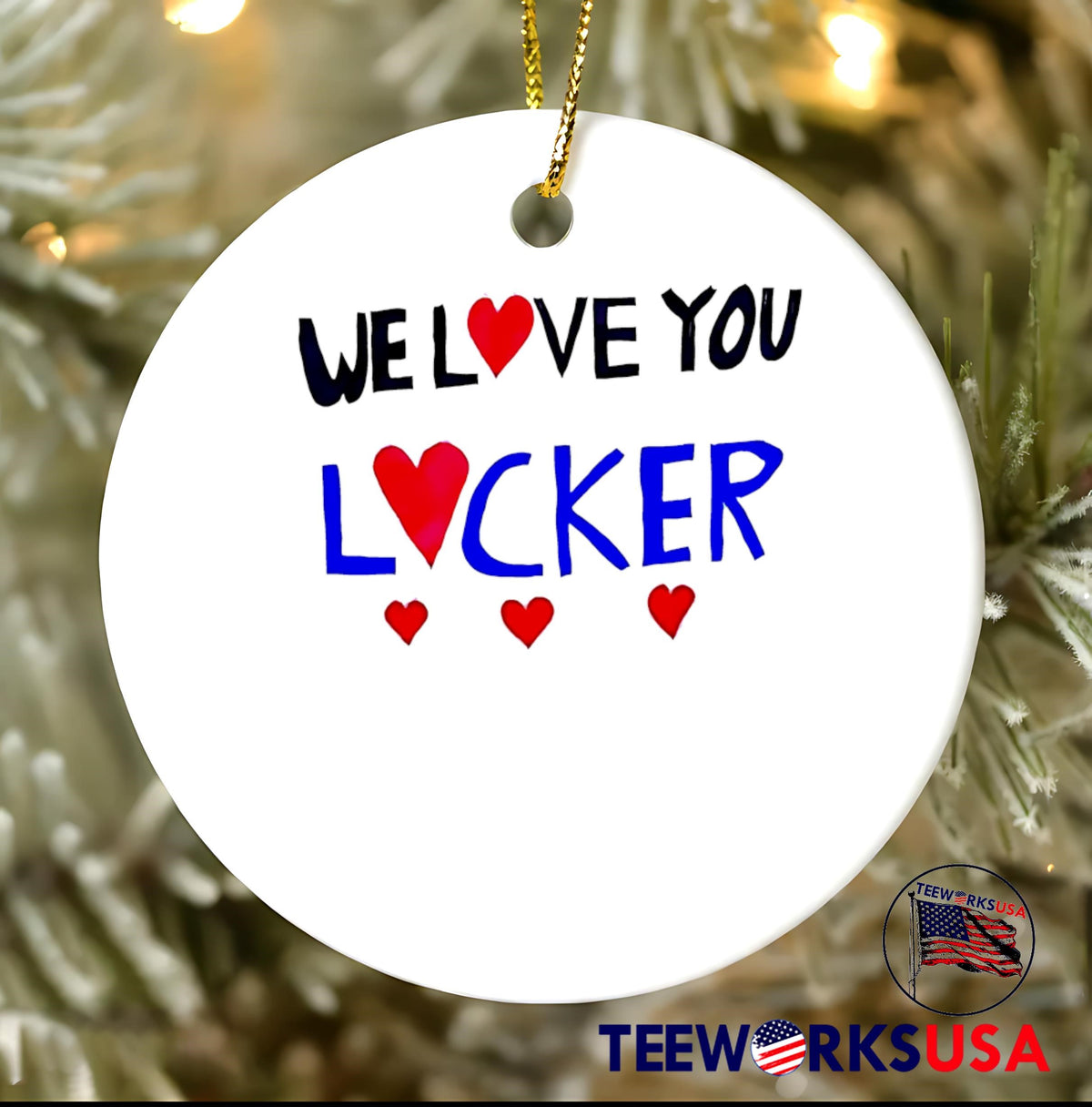 We love you Locker - Adult & Kids T-Shirts, Sweatshirts & Hoodies apparel design preview 3
