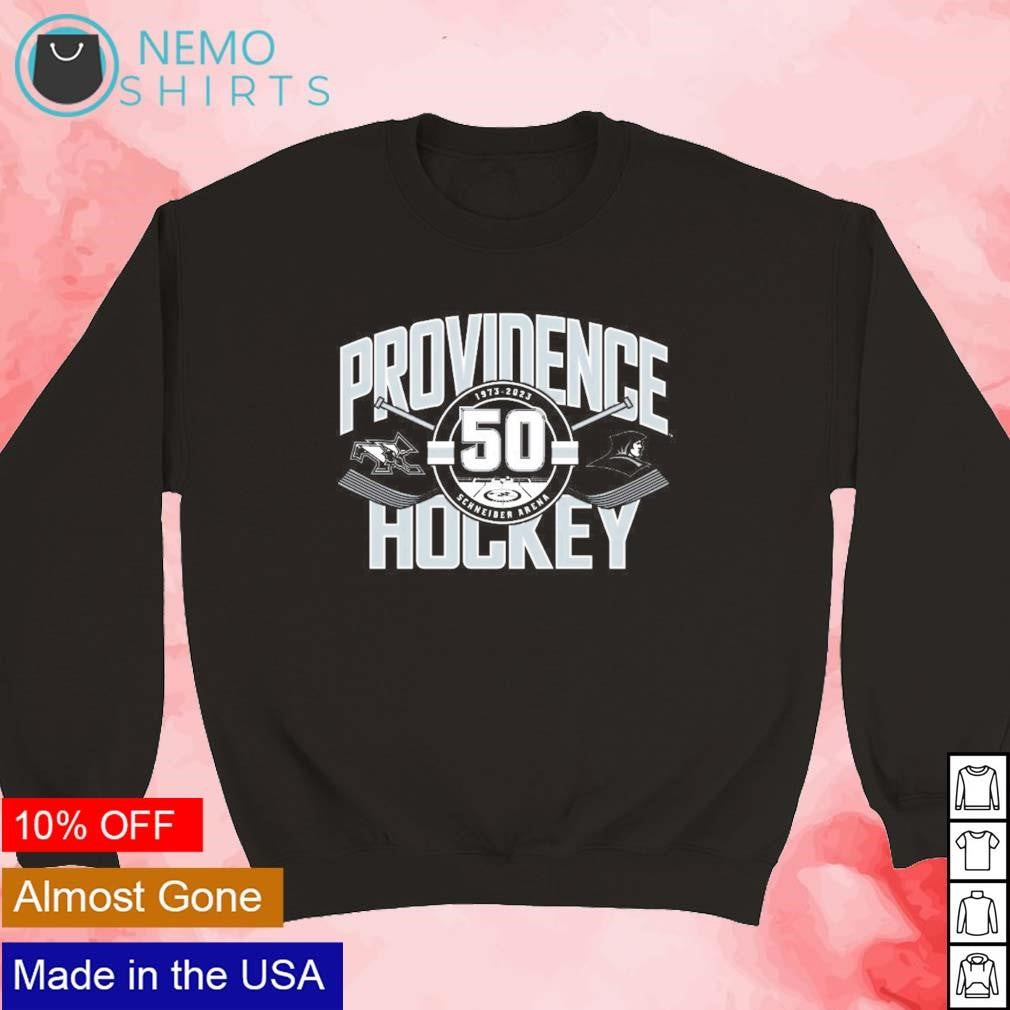Providence Friars 1973 2023 50th anniversary hockey - Adult & Kids T-Shirts, Sweatshirts & Hoodies apparel design preview 3