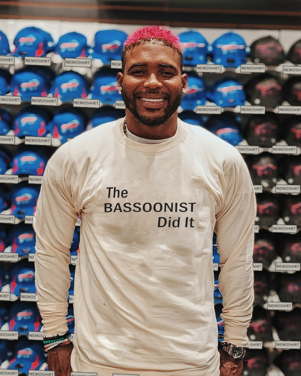 The bassoonist did it only murders in building - Adult & Kids T-Shirts, Sweatshirts & Hoodies apparel design preview 2