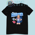 Alyssa Miller Dayton Flyers no 8 cartoon player - Adult & Kids T-Shirts, Sweatshirts & Hoodies apparel design preview 1
