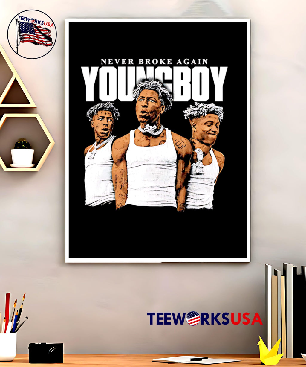 YoungBoy Never Broke Again unique pattern - Adult & Kids T-Shirts, Sweatshirts & Hoodies apparel design preview 5