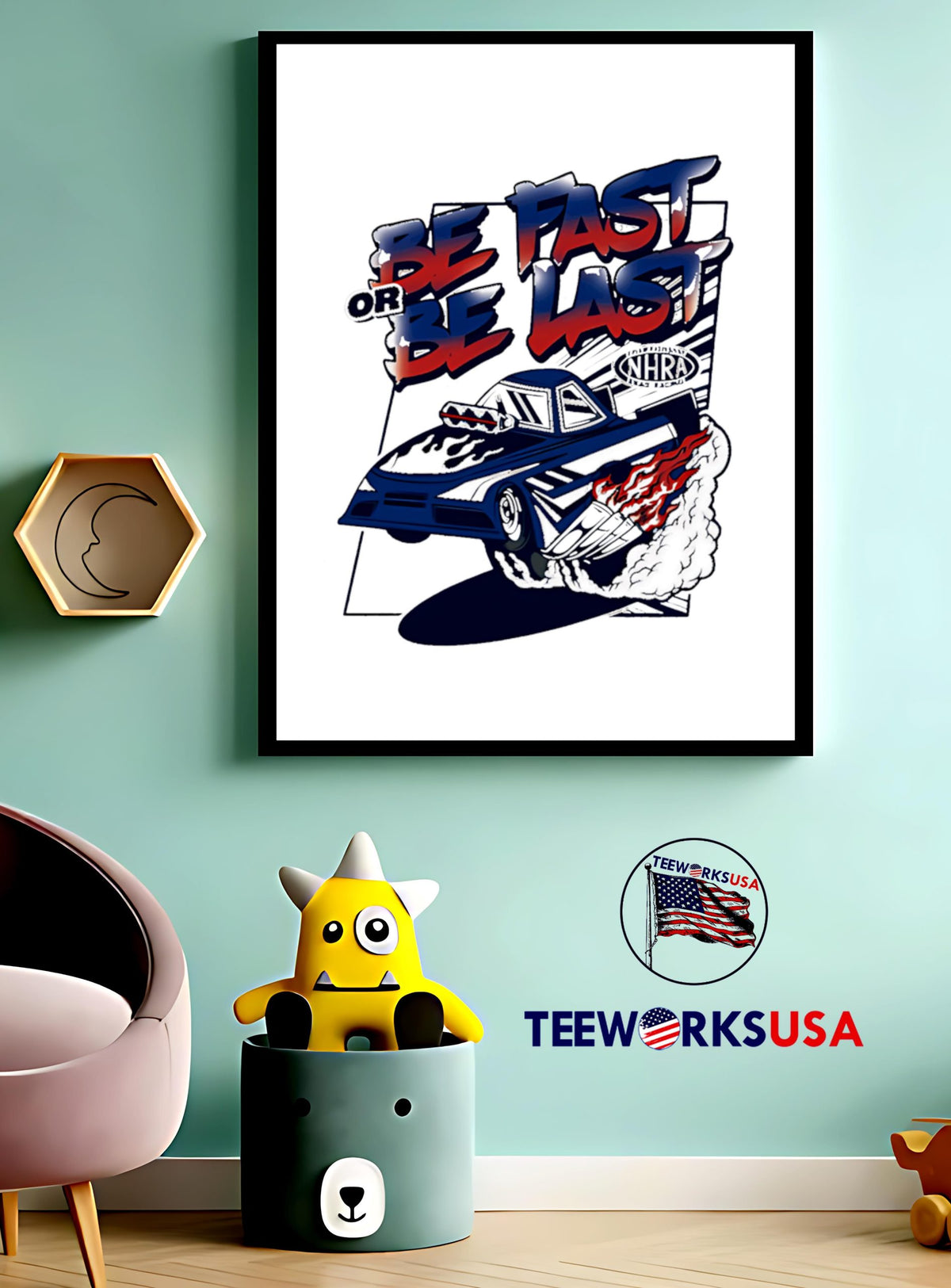 Be Fast Or Last Toddler - Adult & Kids T-Shirts, Sweatshirts & Hoodies apparel design preview 3