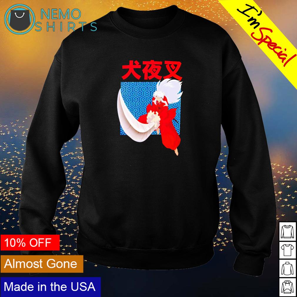 Inuyasha wind scar daisy - Adult & Kids T-Shirts, Sweatshirts & Hoodies apparel design preview 4