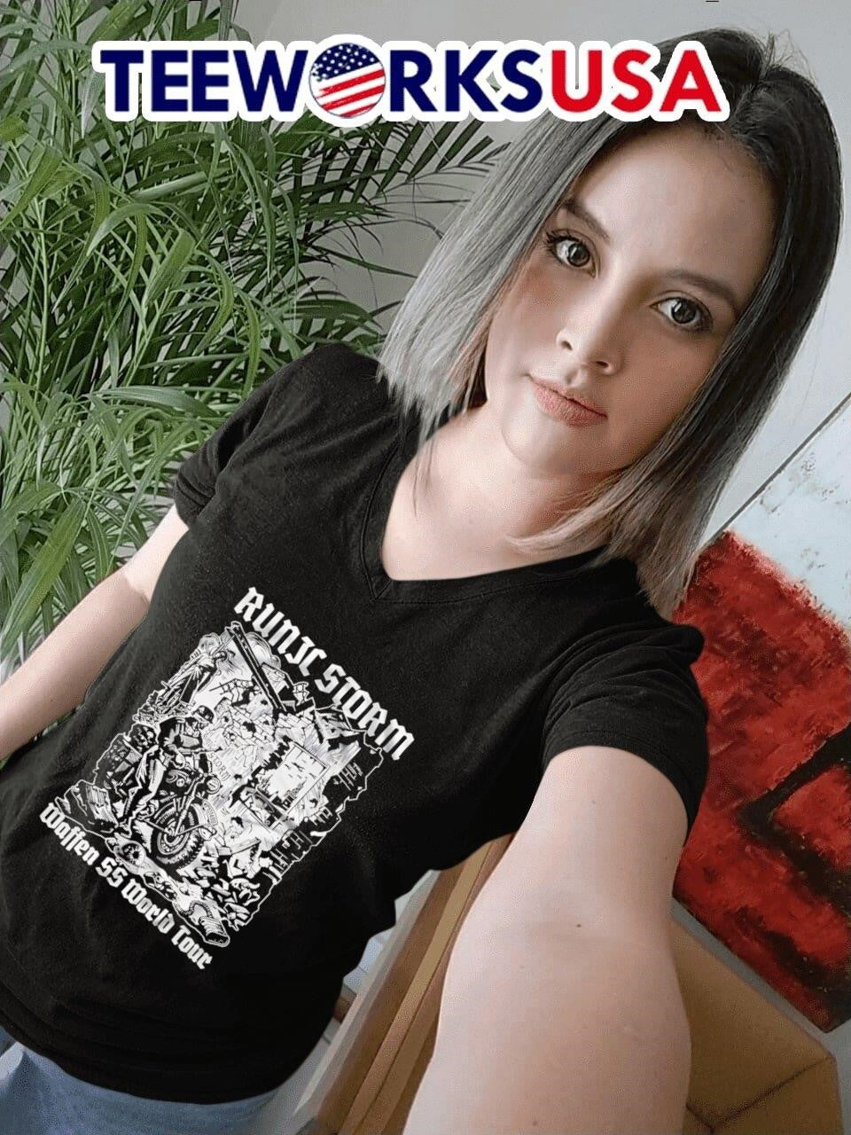 Waffen 44 World Tour - Adult & Kids T-Shirts, Sweatshirts & Hoodies apparel design preview 7