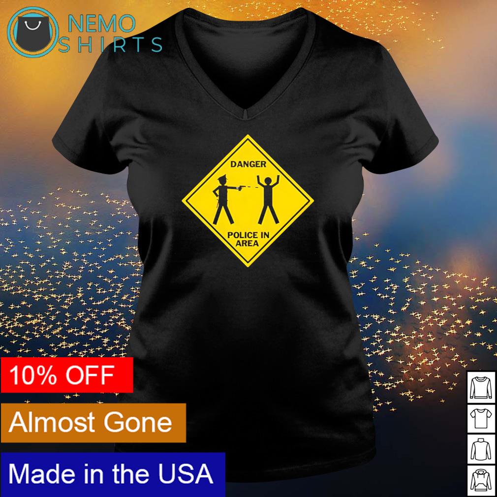 Danger Police In Area - Adult & Kids T-Shirts, Sweatshirts & Hoodies apparel design preview 5
