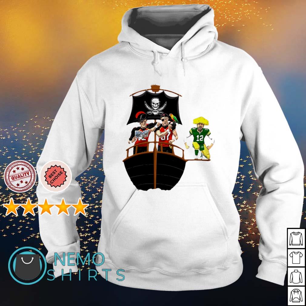 Buccaneers steals Packers's championship cup - Adult & Kids T-Shirts, Sweatshirts & Hoodies apparel design preview 2