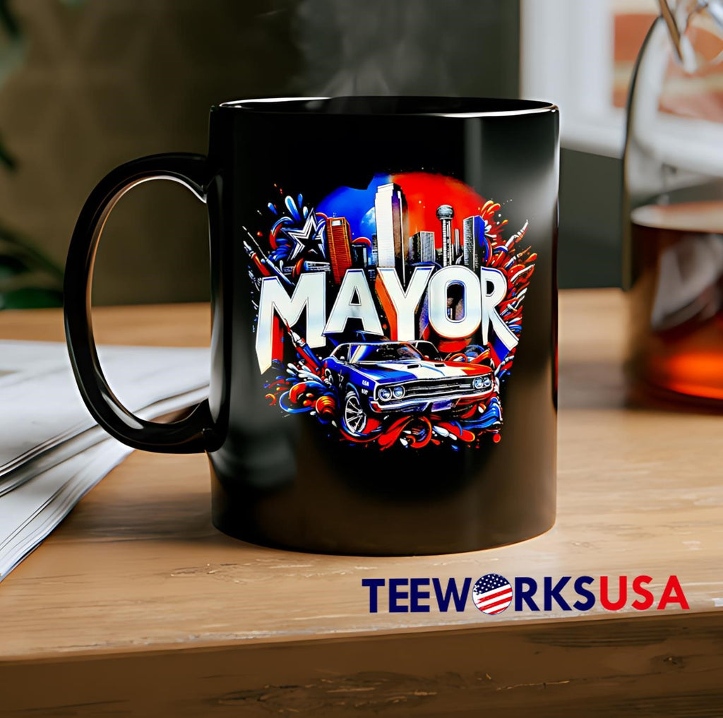 Mayor car Men And Women Custom Printed - Adult & Kids T-Shirts, Sweatshirts & Hoodies apparel design preview 2