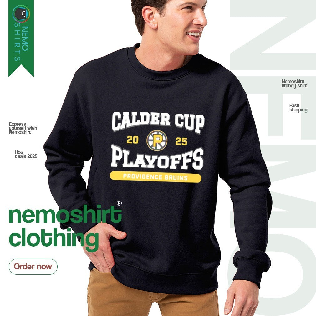 Providence Bruins 2025 Calder Cup Playoffs - Adult & Kids T-Shirts, Sweatshirts & Hoodies apparel design preview 4