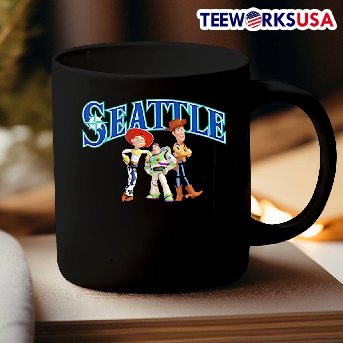 Seattle Mariners Toy Story Night 2025 - Adult & Kids T-Shirts, Sweatshirts & Hoodies apparel design preview 3