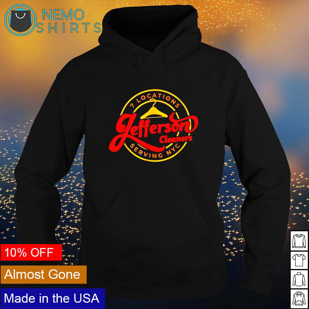 7 locations jefferson cleaners serving nyc - Adult & Kids T-Shirts, Sweatshirts & Hoodies apparel design preview 2