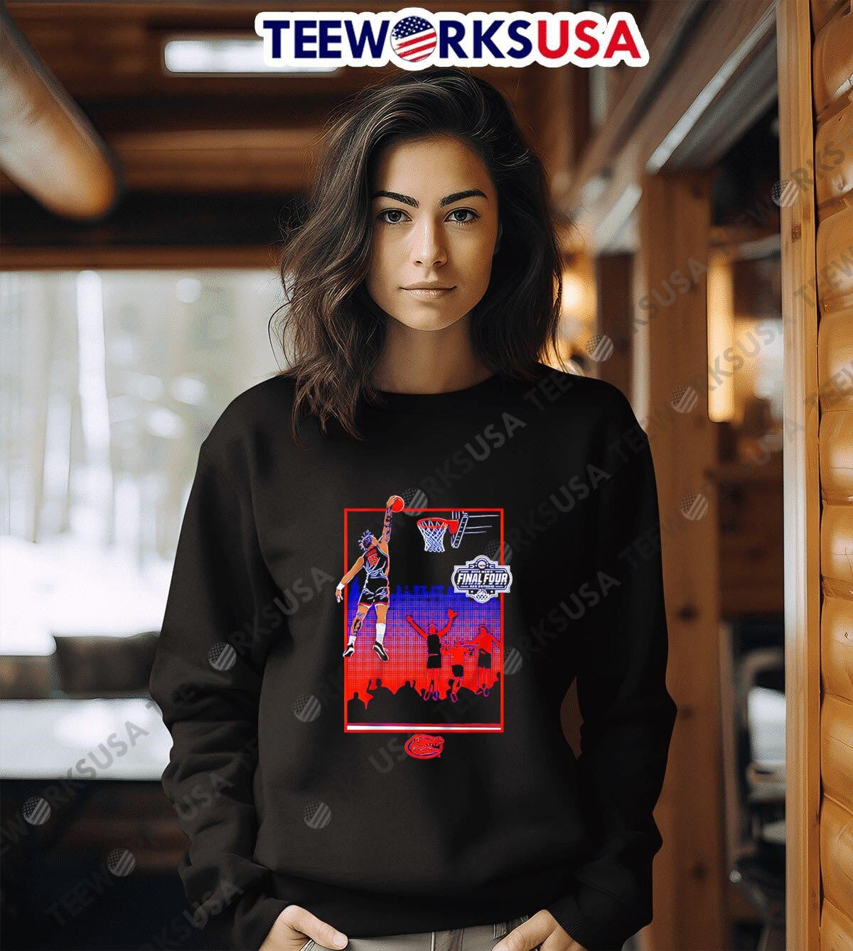 Florida Basketball Alijah Martin Dunk - Adult & Kids T-Shirts, Sweatshirts & Hoodies apparel design preview 6