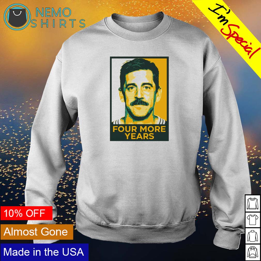 Aaron Rodgers four more years - Adult & Kids T-Shirts, Sweatshirts & Hoodies apparel design preview 4