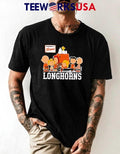 Texas Longhorn The Peanuts Happiness - Adult & Kids T-Shirts, Sweatshirts & Hoodies apparel design preview 1